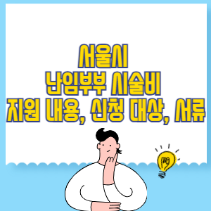 서울시 난임부부 시술비 지원 내용, 신청 대상, 서류 정부24