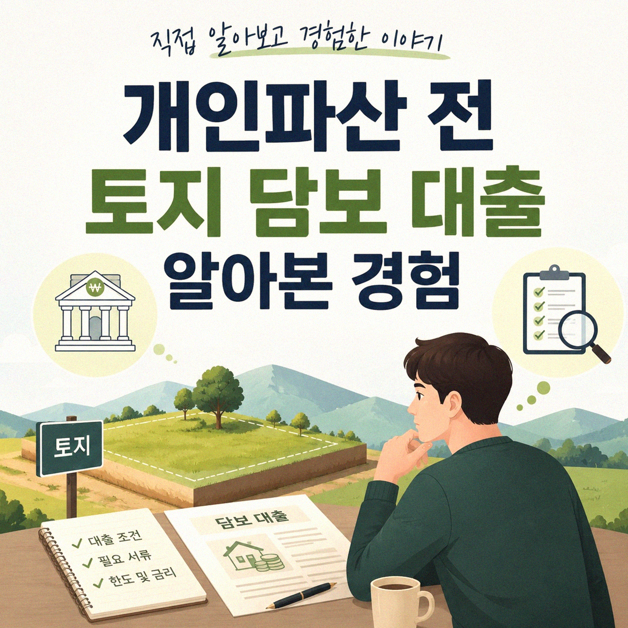 개인파산 신청 시 토지 담보 대출 가능할까