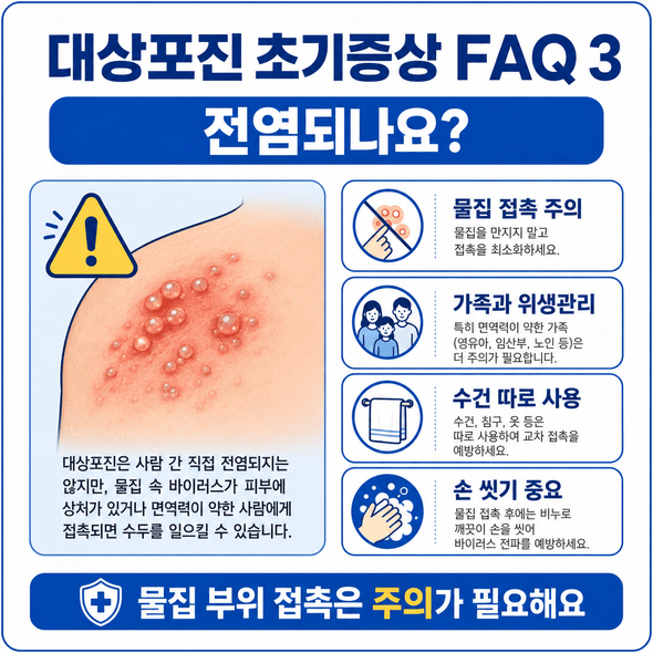 대상포진 초기증상