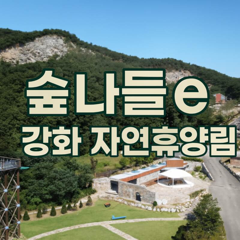 숲나들e 강화 자연휴양림 국내 여행지 추천 관련사진