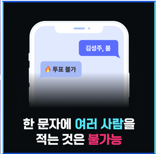 대국민문자투표