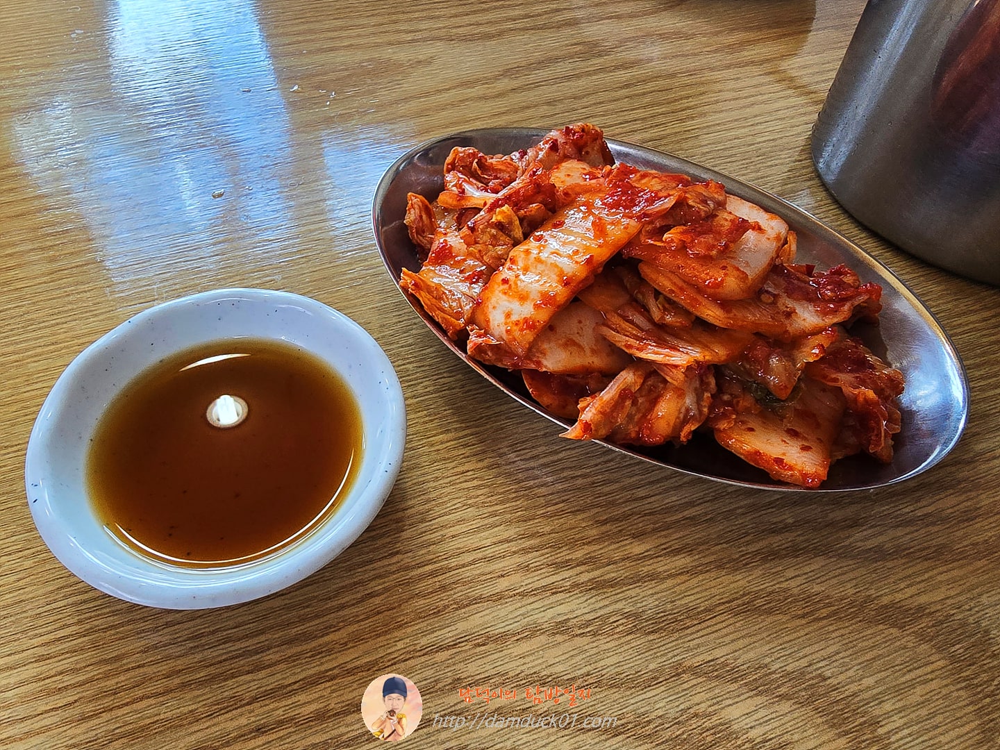 전라도팥바지락칼국수 본점 반찬