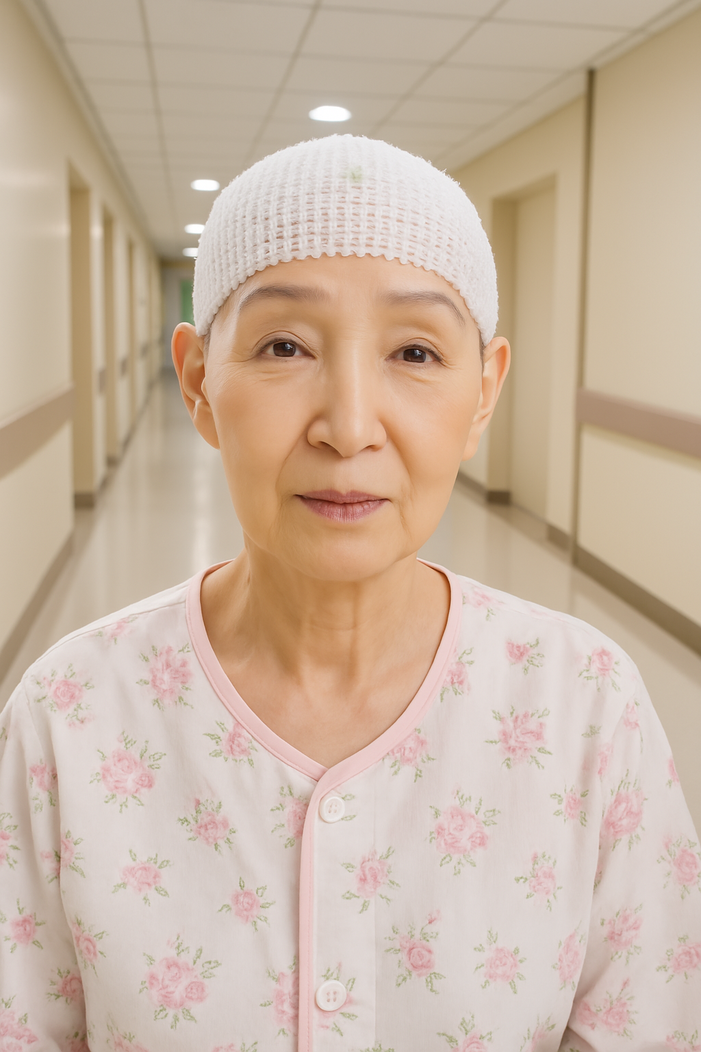 수술후 회복중 엄마사진