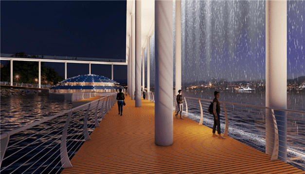 선유도와 연결되는 192m 복층 데크 '수변 랜드마크' [서울시]