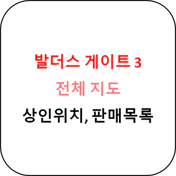 발더스 게이트 3 전체지도 섬네일
