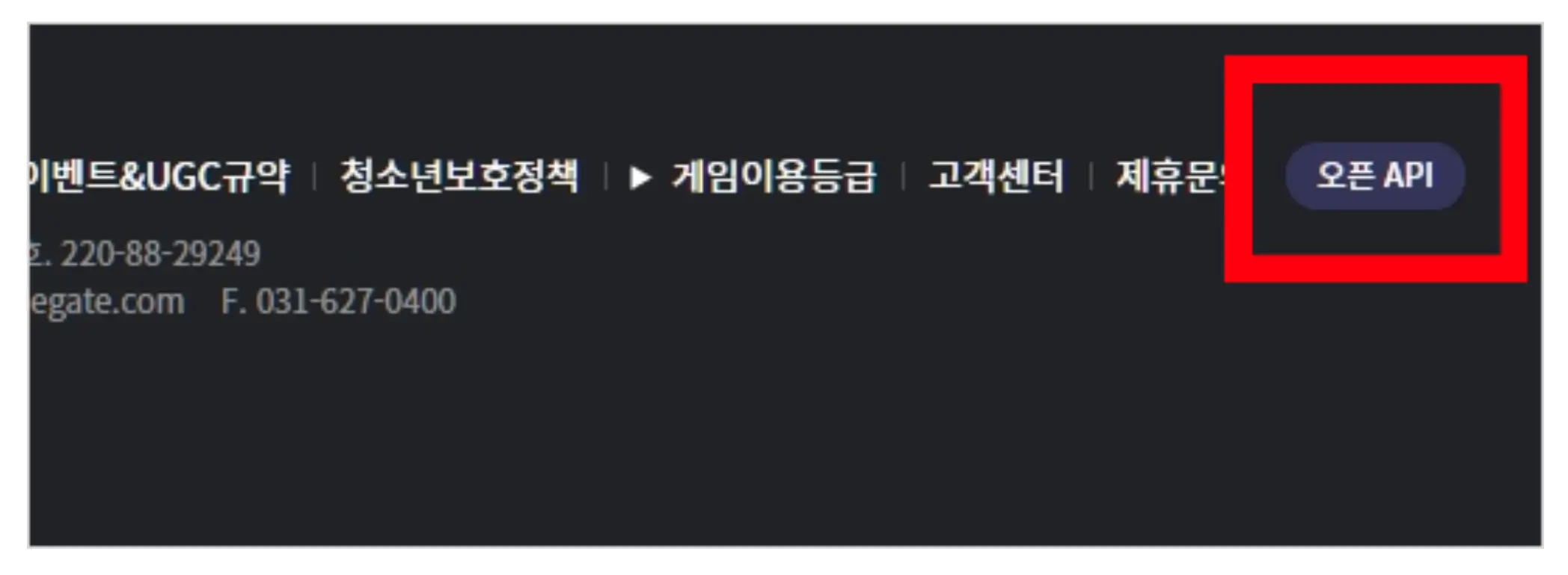 로스트아크 홈페이지 오픈 API