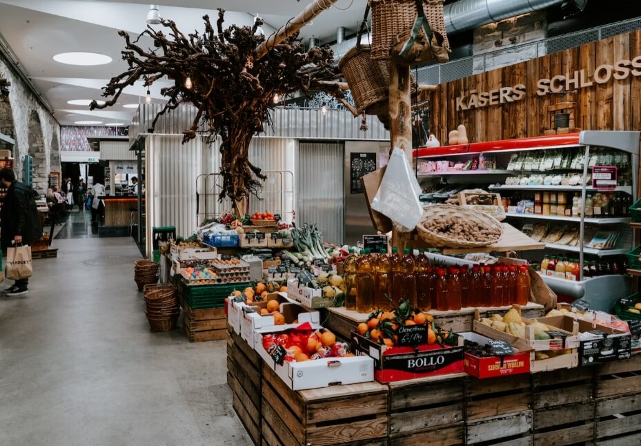 마트의 과일코너