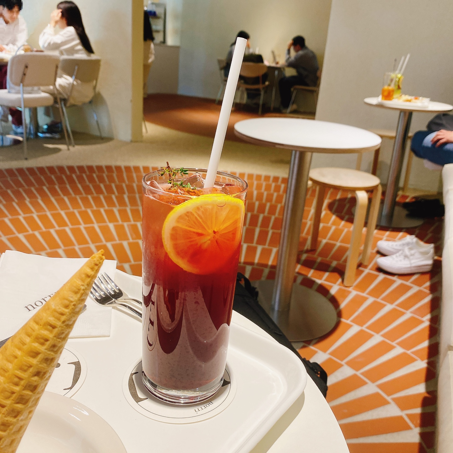 청주 고인쇄박물관 크로플스크림 카페 노리 NORRRI