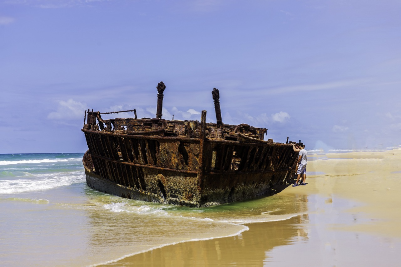 마헤노 난파선 (Maheno Shipwreck)
