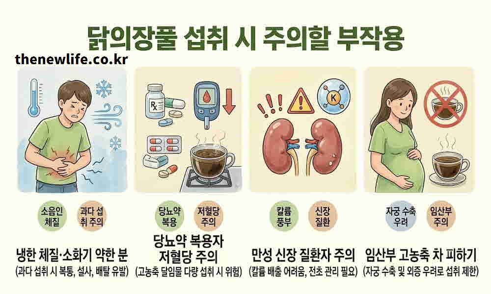 닭의장풀 효능 부작용
