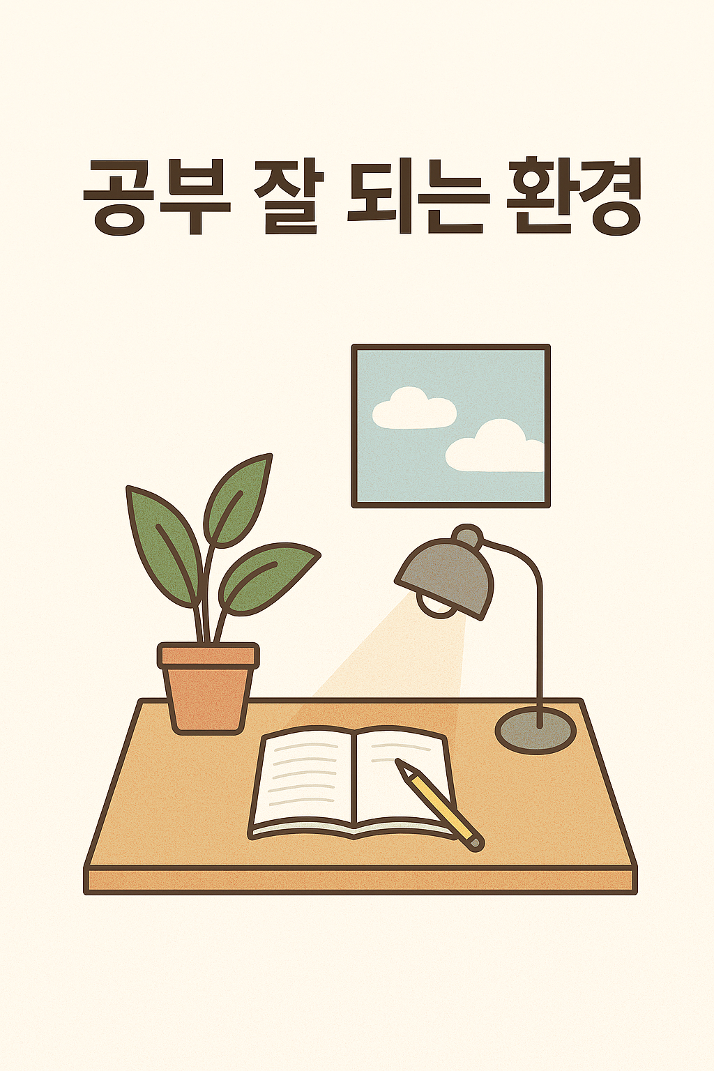 공부 잘 되는 환경 정리