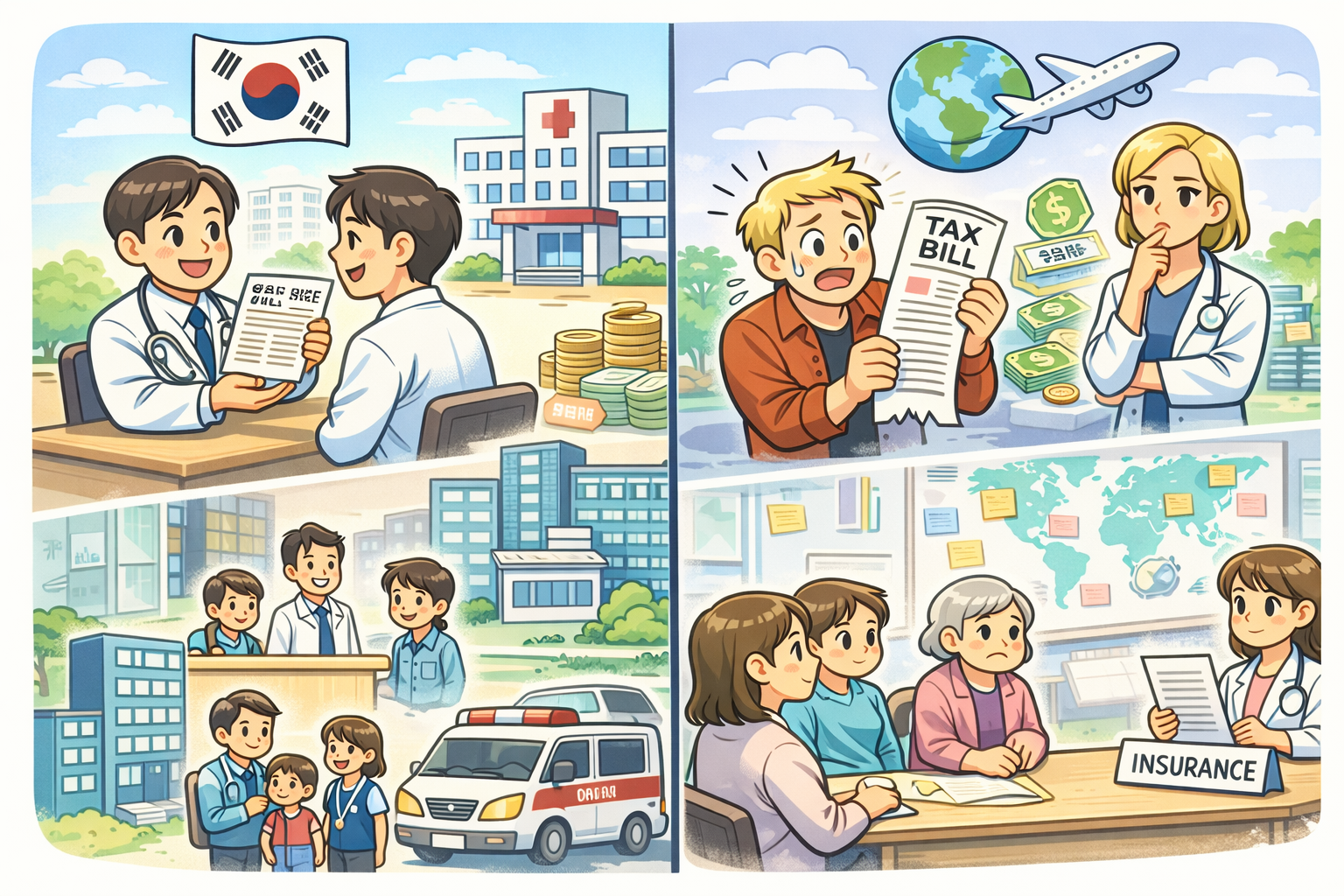 한국 vs 해외 세금 구조