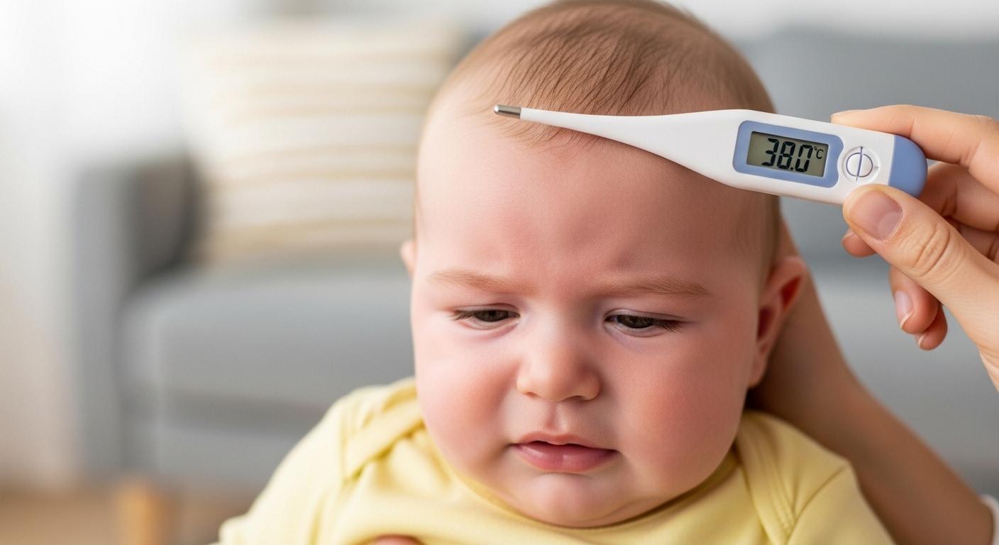 아기 예방접종 열 38도