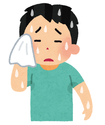 얼굴에 땀이 많이 나는 이유