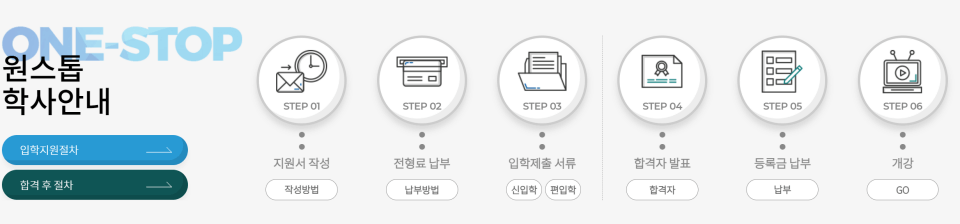 방송통신대 홈페이지 원스톱 학사안내