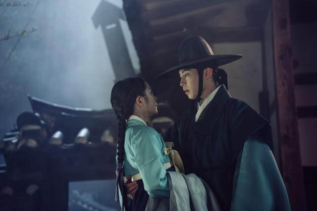 탄금, 남녀 주인공 모습