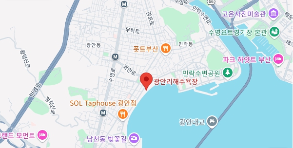 부산 불꽃축제 행사장