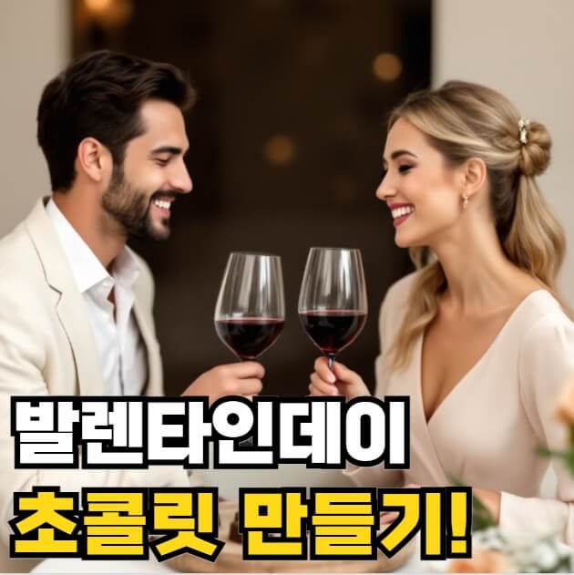 발렌타인데이 초콜릿 만들기
