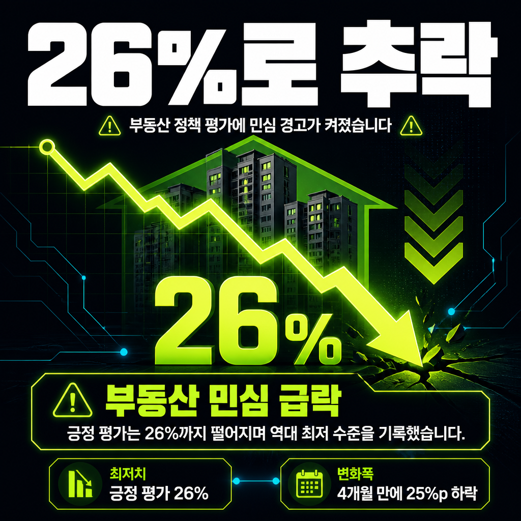 26%로 추락