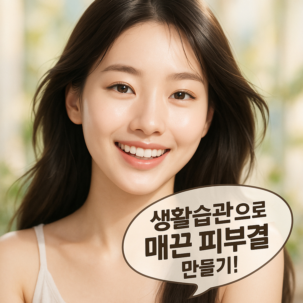 매끈 피부결의 모든 것! ✨ 생활습관으로 피부미인 되기!