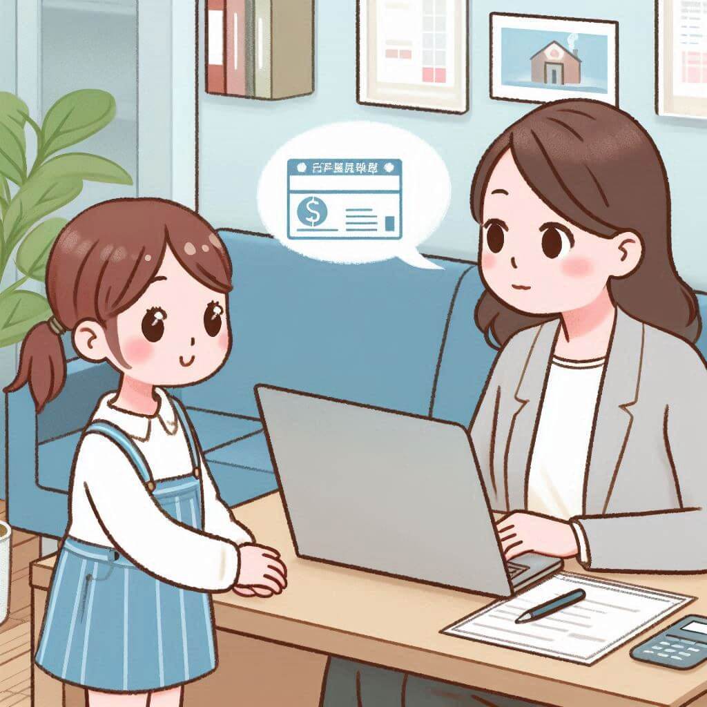 주택담보대출갈아타기금리조건한도를알아보는대출상담자이미지.