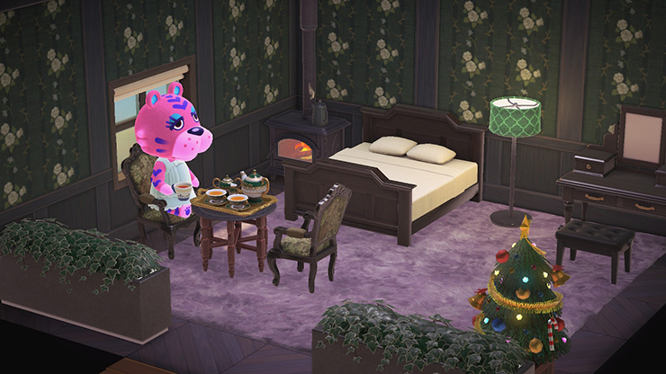 신디 복고풍 재즈 카페 모동숲 해피홈 파라다이스