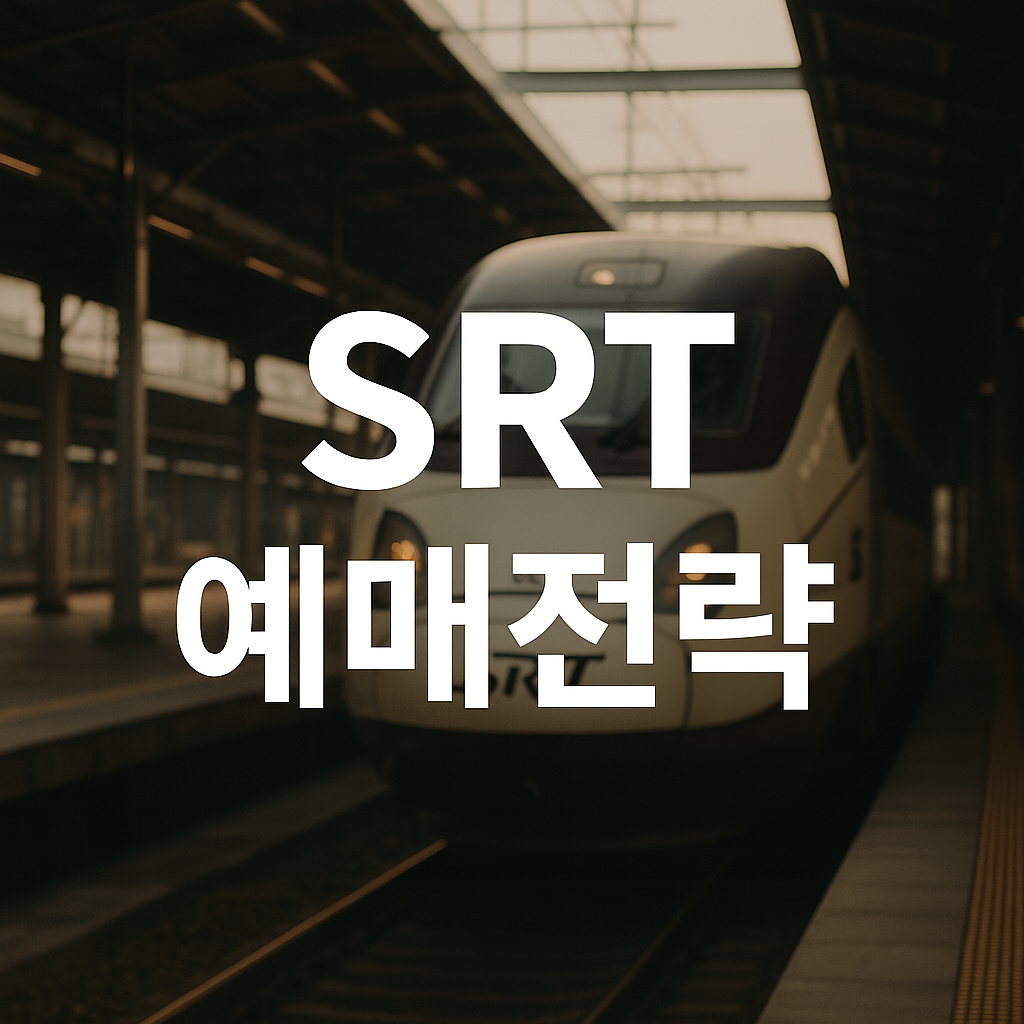SRT 예매