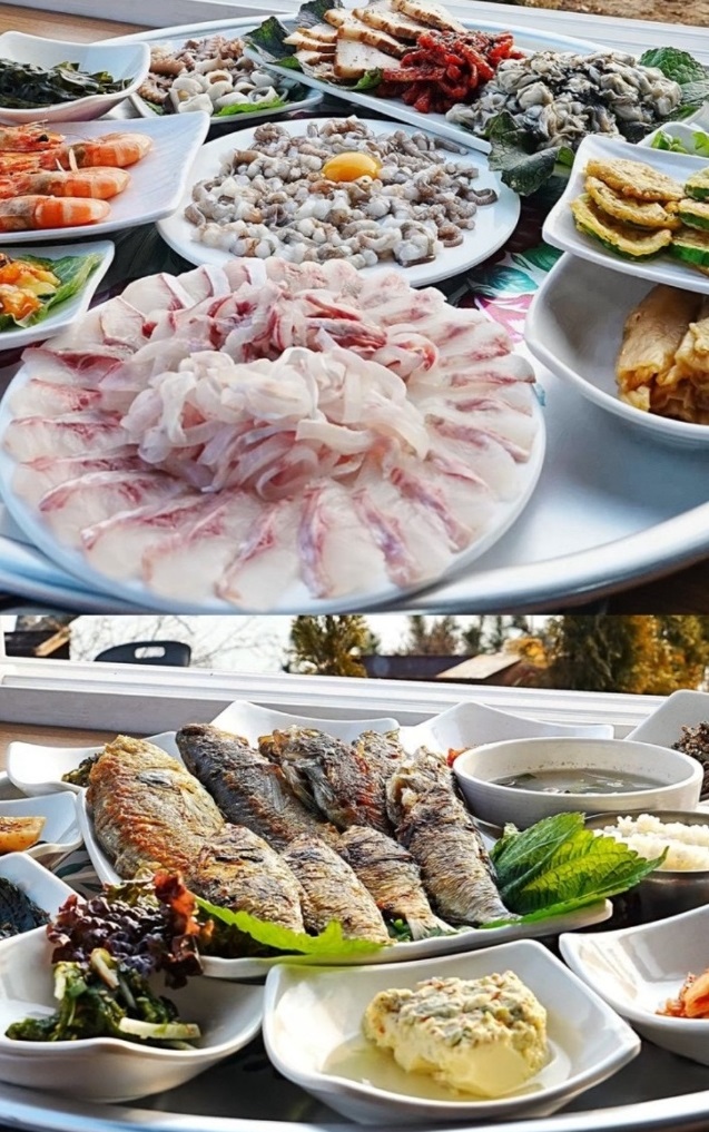 사천-비토섬- 밥주는민박집-순애민박굴구이