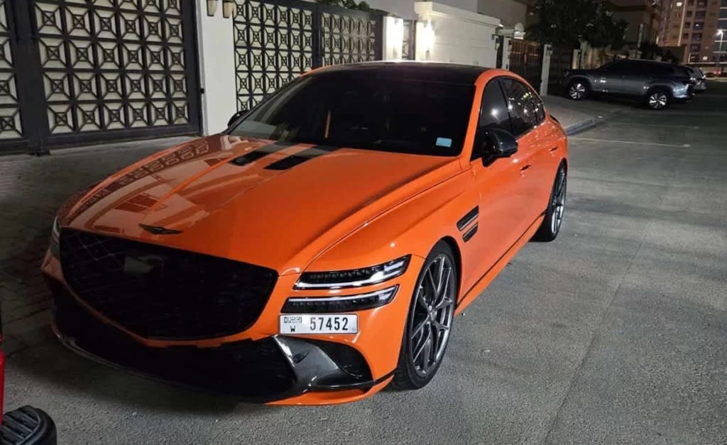 깜짝 공개 한번도 공개되지 않았던 제네시스 G80 마그마 프로토 타입 공개