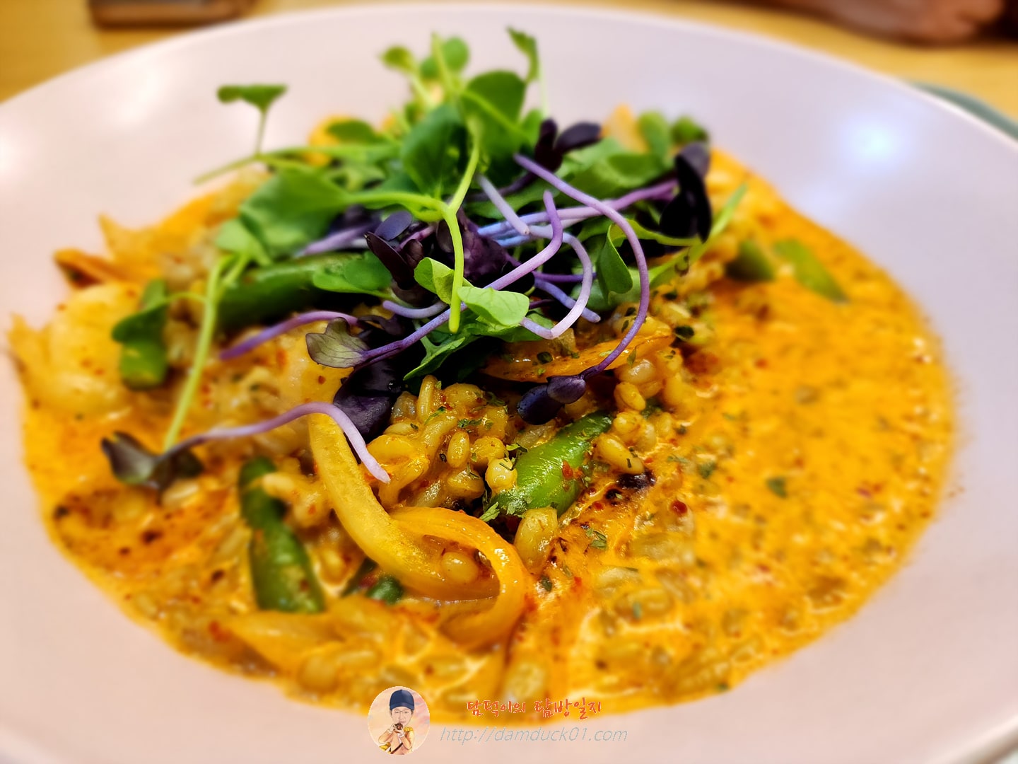 스윗밸런스 새우 투움바 리조또