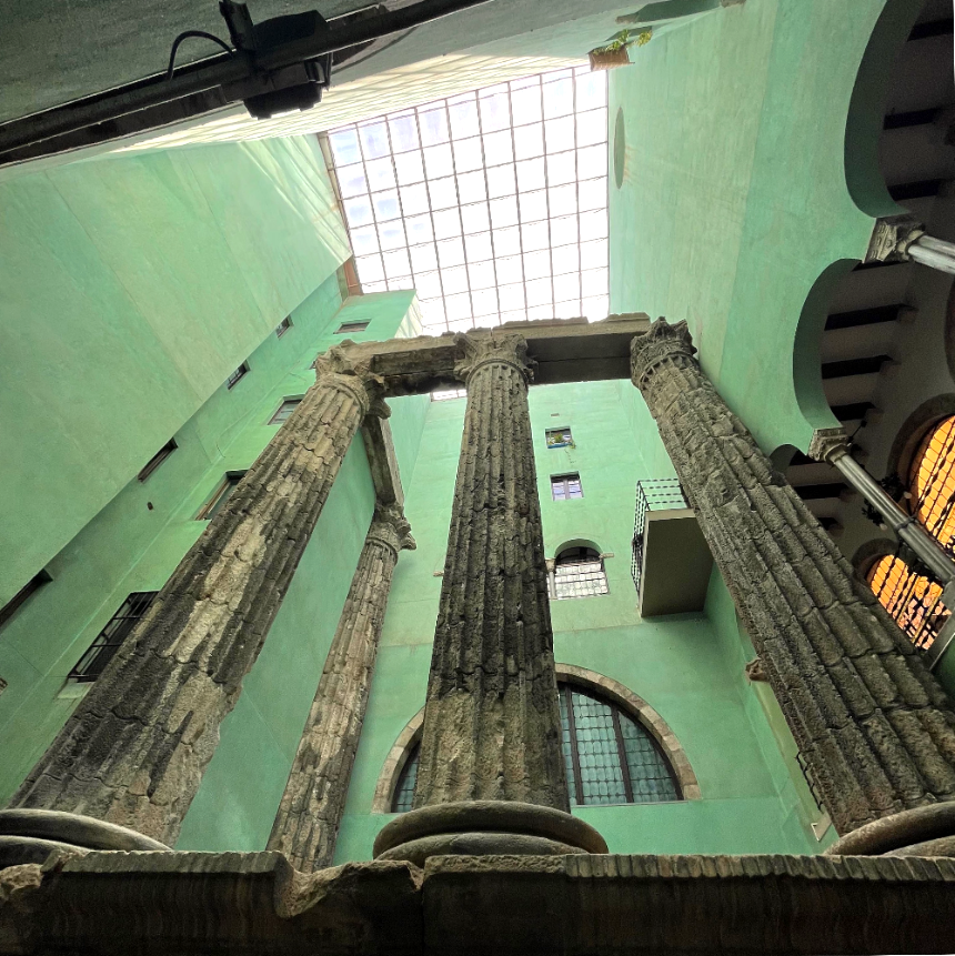 MUHBA 아우구스투스 신전