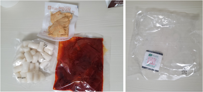 심플리쿡 가래떡 떡볶이 구성 및 선도유지제