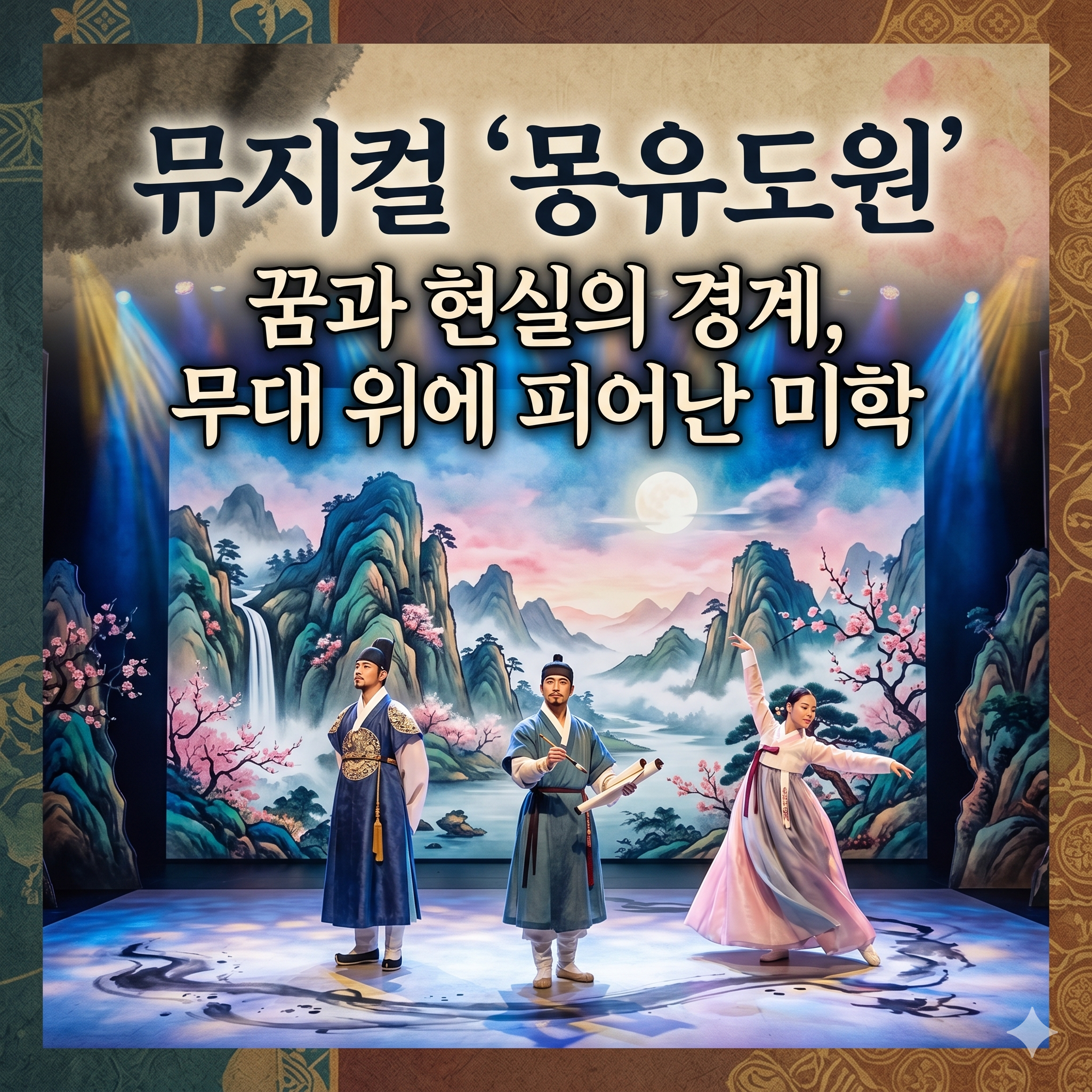 꿈과 현실의 경계, 뮤지컬 몽유도원이 선사하는 압도적 미학