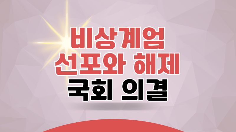 비상계엄 뜻과 의미