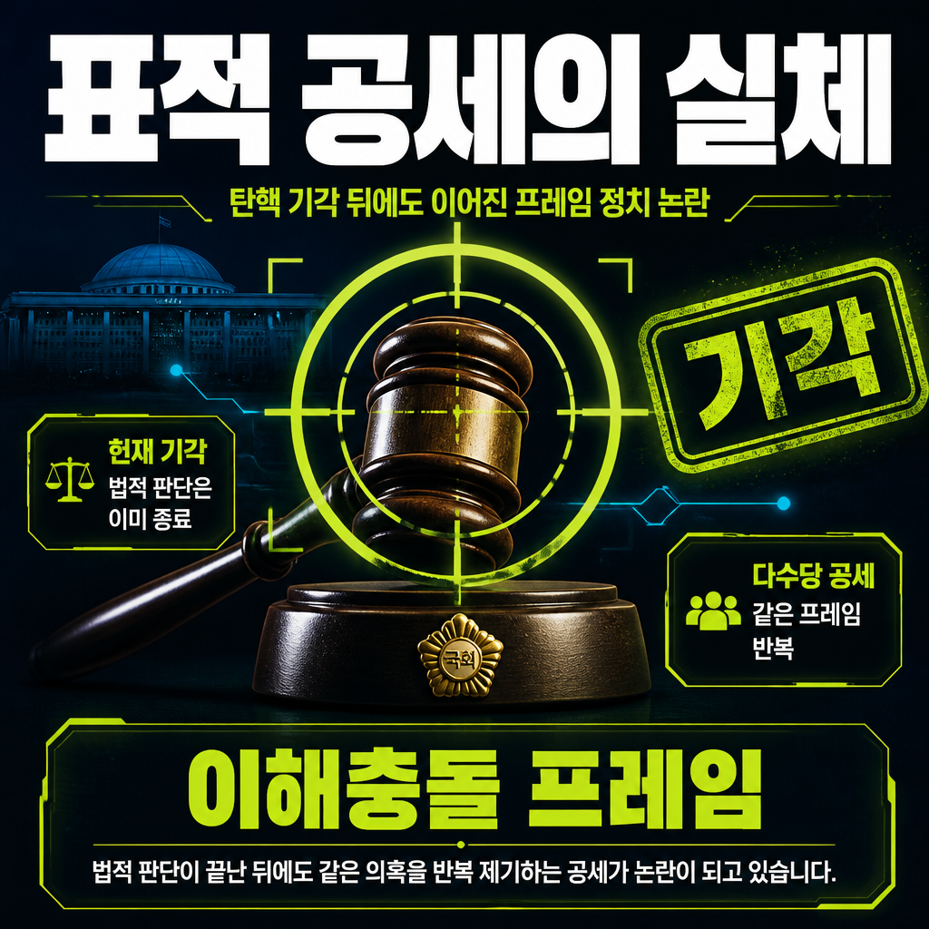 표적 공세의 실체