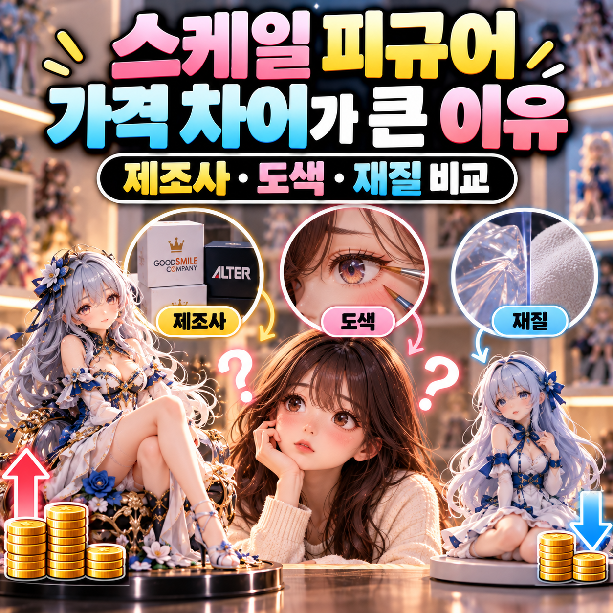스케일 피규어 가격 차이가 큰 이유