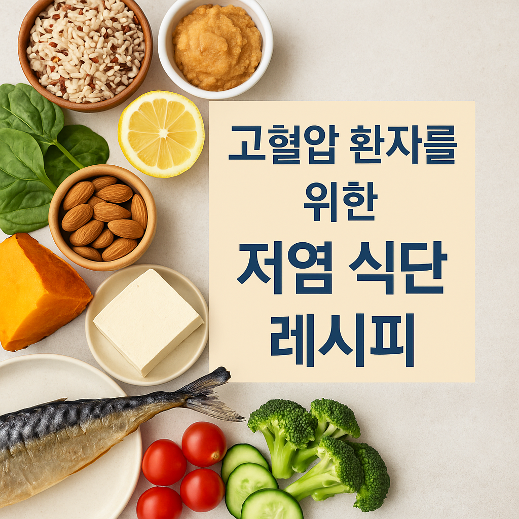 저염 식단 레시피