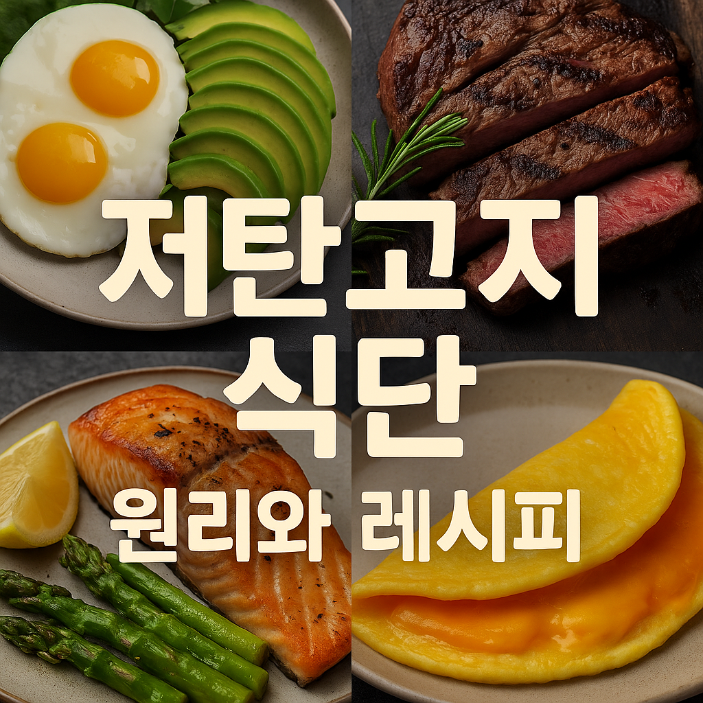 저탄고지 식단 레시피