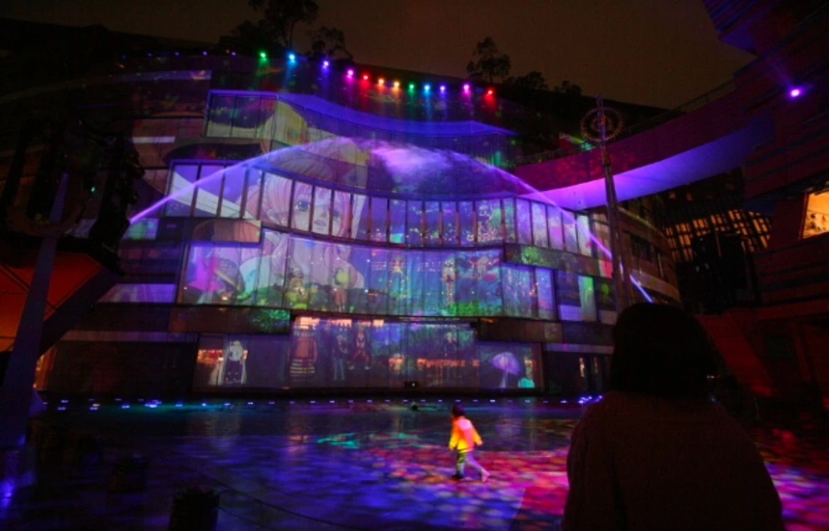 도시 극장이 콘셉트인 ‘캐널시티 하카타’