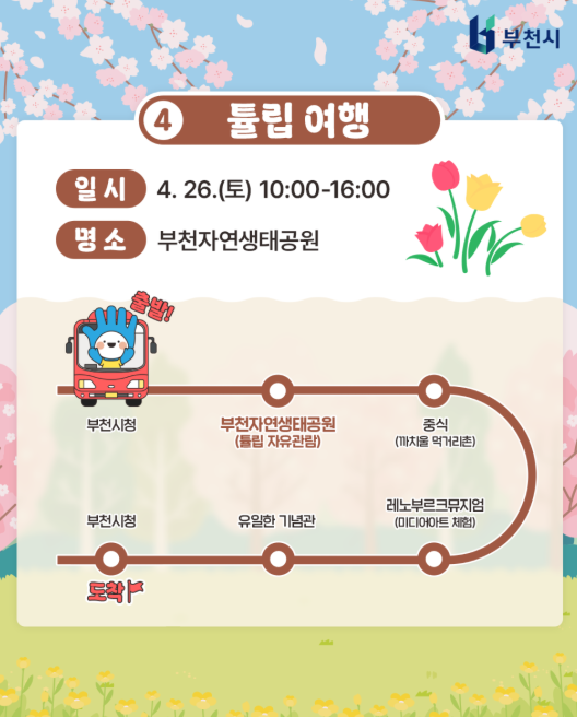 튤립 여행 코스