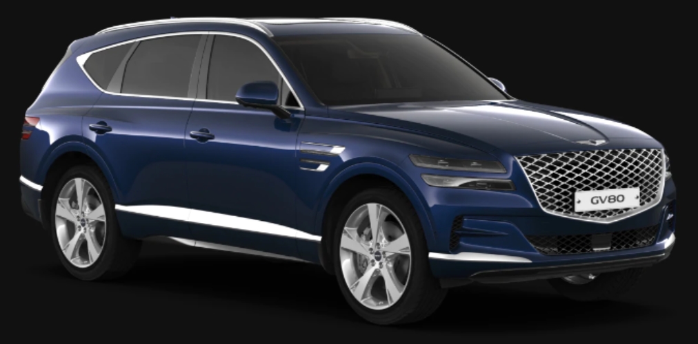 로얄 블루( 색상코드 : RY5) 제네시스 GV80 로얄 블루( 색상코드 : RY5)