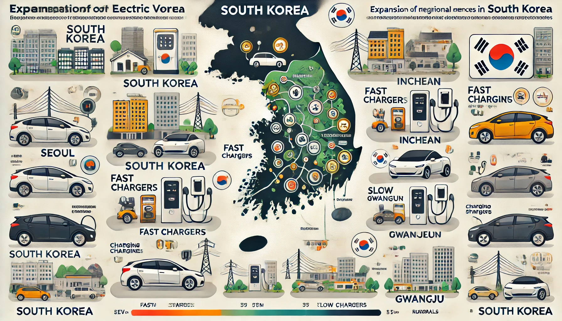 전기차 충전 인프라 확장 계획과 지역별 차이점