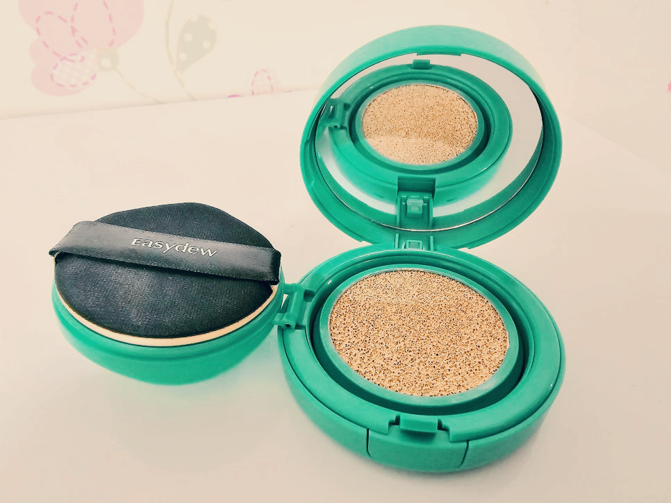 이지듀-기미쿠션-사용감