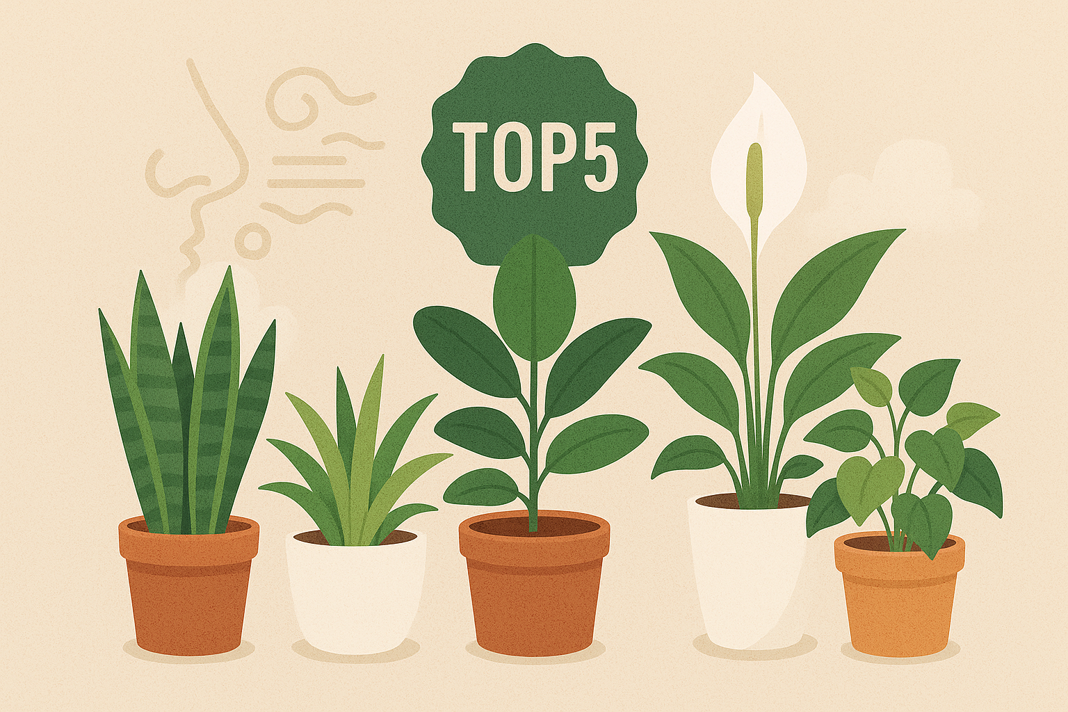 비염 증상 줄이는 실내 식물