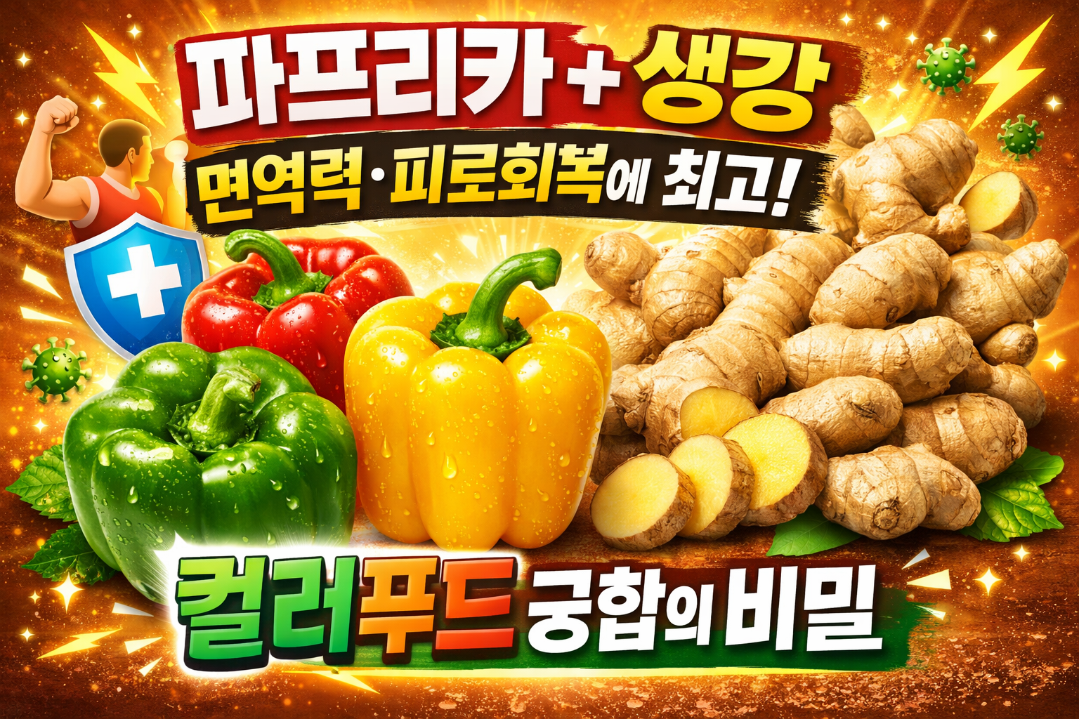 파프리카 + 생강