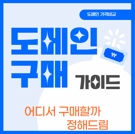 도메인구매가이드 첫화면