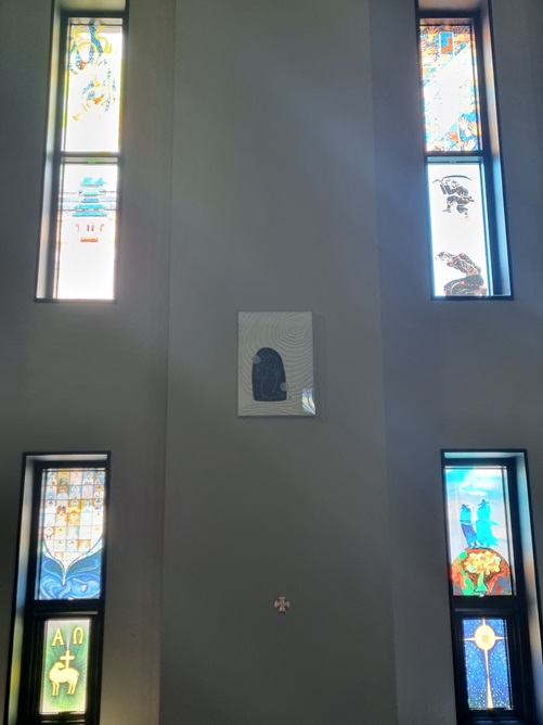 전주 권상연성당 (舊 효자4동성당) 스테인드글라스