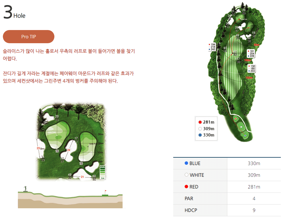 그랜드 컨트리클럽 동코스 3