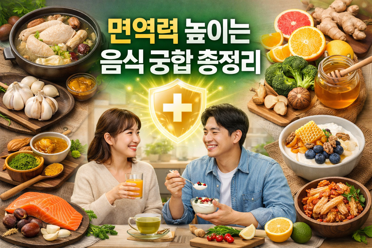 면역력 높이는 음식 궁합