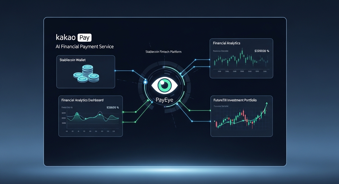 카카오페이 페이아이 AI 금융 결제 서비스 스테이블코인 핀테크 플랫폼 퓨처틸